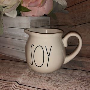 NWT Rae Dunn “Soy” Ceramic Creamer